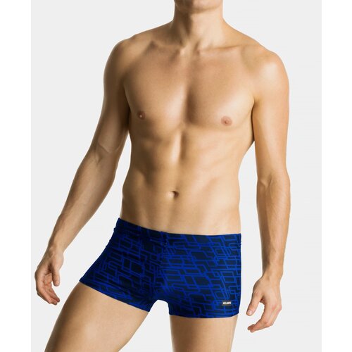 Atlantic Men&amp;#039;s Swimming Boxers - Navy Blue Slike