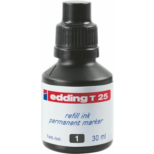 Edding boja za markere E-T25 30ml crna Cene