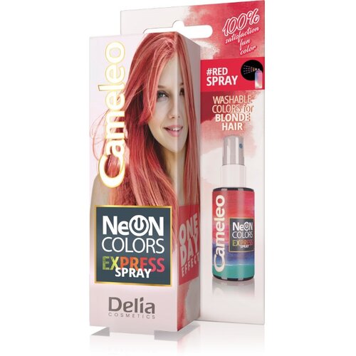 Delia CAMELEO - NEON COLORS Crvena boja u spreju 55ml Cijene