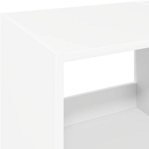  Stalak za gramofon Bijela 82 x 39,5 x 82,5 cm Konstruirano drvo Slike