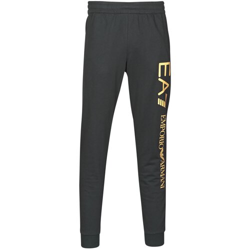 Ea7 Emporio Armani Spodnji deli trenirke TRAIN LOGO SERIES M PANTS Črna Cene
