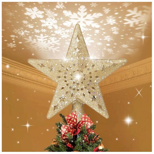 Aigostar LED Božićna dekoracija LED/5W/230V zlatna zvezda Slike