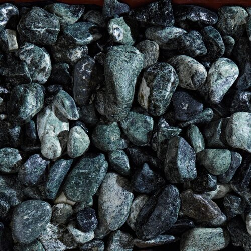ZANDOBBIO Granulati Zandobbio ukrasni oblutci Verde Alpi 25-40 mm, zeleni, 25 kg Cijene