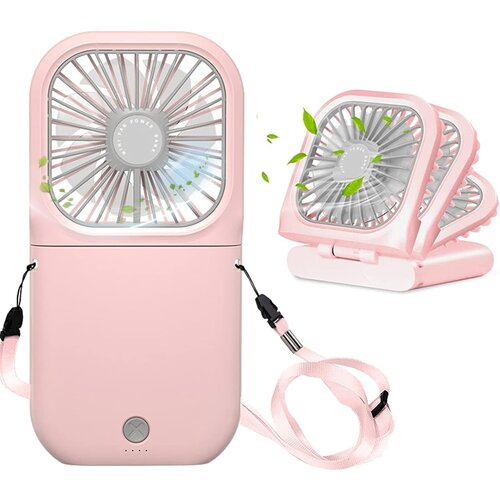Generic Prenosni vratni ventilator mini tihi ročni osebni zložljivi, (21132719) Cene