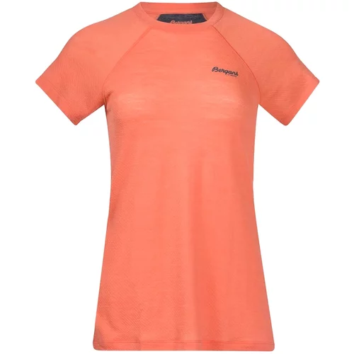 Bergans Women's T-shirt Floyen Wool Tee Orange