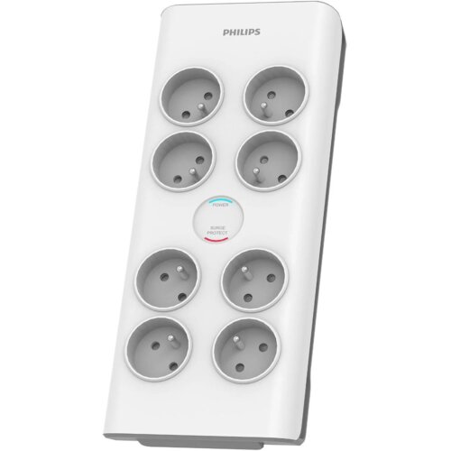 Philips SPN7080WA/60 za&amp;scaron;tita od porasta napona Bijelo 8 utičnice naizmjenične struje 2 m Slike