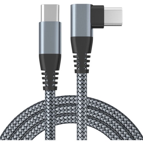 INF USB-C polnilnik s kotnim priključkom 60 W hitro polnjenje Grey 2 m, (21276264) Cene