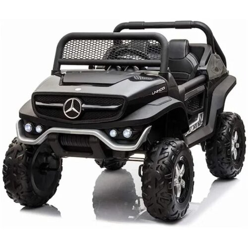 Mercedes Unimog &amp;ndash; Dečiji Džip dvosed na Akumulator 318 Crni⚡ Slike