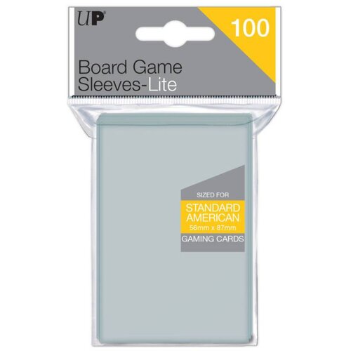 Ultra PRO Standard American Lite Board Game Sleeves 100 - 56x87mm Cene