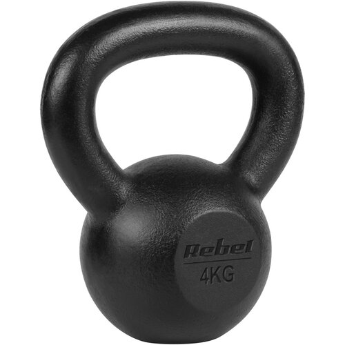 Rebel ACTIVE Liveno-gvozdena girja (kettlebell), 4 kg, model RBA-2323-04 Slike