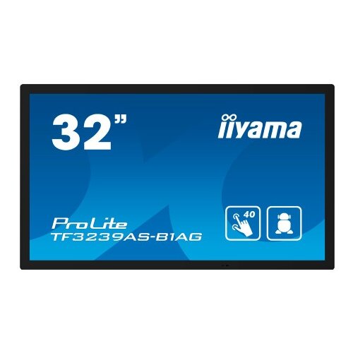 Iiyama lfd tf3239as-b1ag 32" 12pt open frame pcap interactive large format display 500 cd/m˛ 8ms ( TF3239AS-B1AG ) Cene