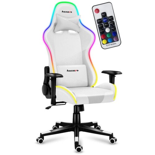 Huzaro gaming stolica force 6.2 rgb white ( 7462 ) Slike