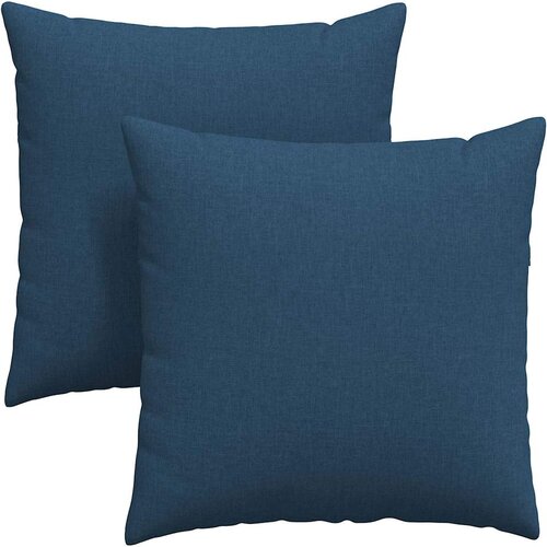  Jastučići za sofu 2 pcs Plava 60 x 60 cm tkanina Slike