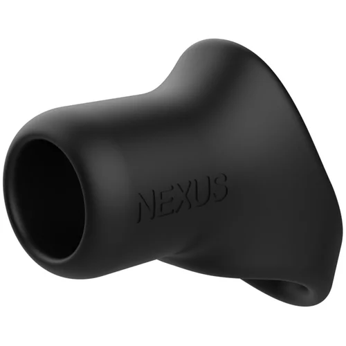Nexus Rise Silicone Cock and Ball Holder Black