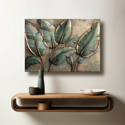 WALLXPERT Dekorativna slika na kaljenom staklu Camtbl-069, 60 x 90 cm, &Scaron;arena Cene