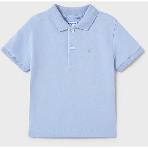 Mayoral polo majica s kratkimi rokavi light blue Cene