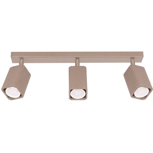 Sollux Lighting Stropna svetilka RAYO 3L taupe, (5000499517) Slike