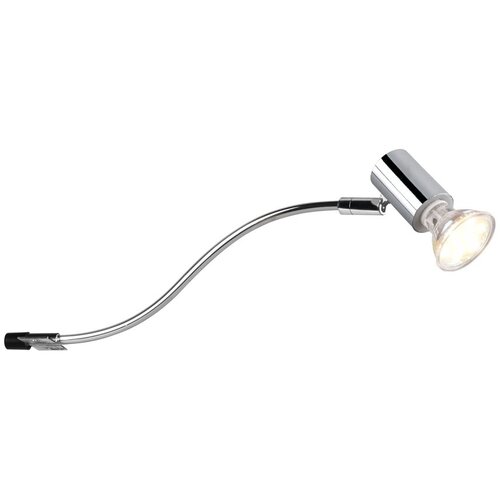 Tri O Stenska svetilka v svetlečem srebrnem odtenku (dolžina 34 cm) Giada - Trio Slike