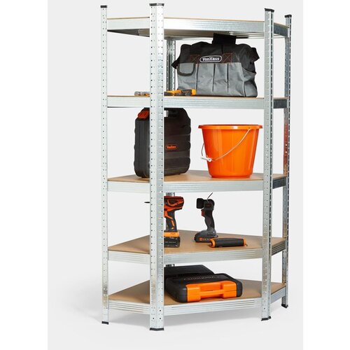 Vonhaus kotni galvaniziran regal s 5 policami 1,5m Cene