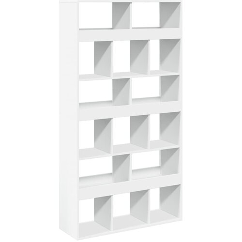  Regal za knjige bijeli 100 x 33 x 187,5 cm konstruirano drvo Slike