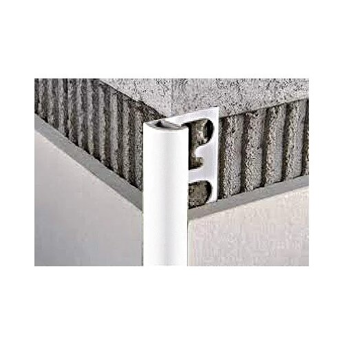 Progress projollyeco pvc zaobljena lajsna 12MM duzine 2.7M bela Slike