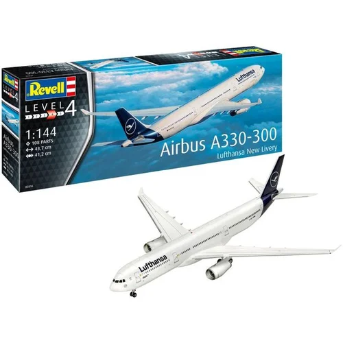 Revell 03816 Airbus A330-300 - Lufthansa New Livery model letjelice za sastavljanje 1:144