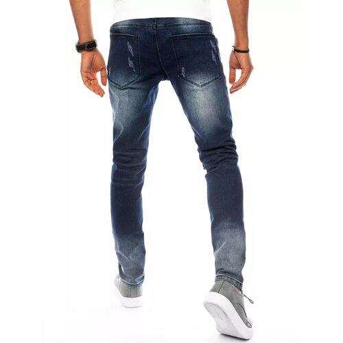 DStreet UX3826 navy blue men's jeans Slike