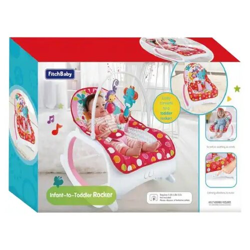 Magic Toys Fitch Baby: 2u1 ležajka za bebe sa zvukom Cene