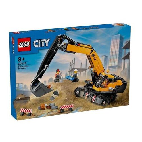 Lego ŽUTI GRAĐEVINSKI BAGER 60420 Slike