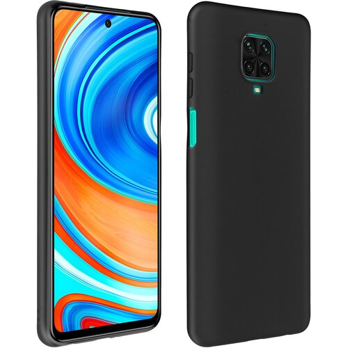 AVIZAR Silikonski gel ovitek za Xiaomi Redmi Note 9S / 9 Pro / 9 Pro Max, tanek in odporen - crn, (20600028) Cene