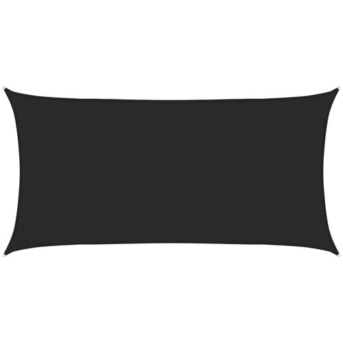  Jedro za za&amp;scaron;titu od sunca 160 g/m&amp;sup2; crno 2,5 x 4,5 m HDPE Slike
