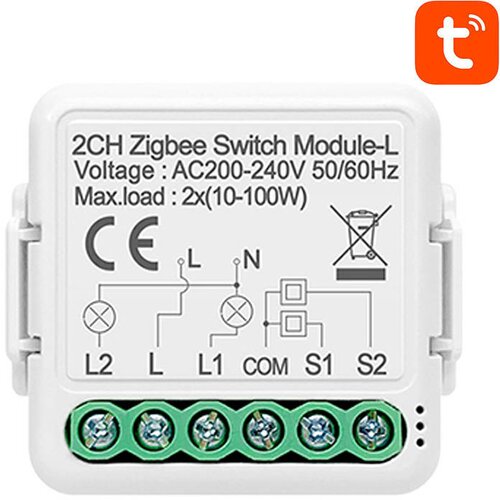 Avatto zigbee N-LZWSM01-2 pametno stikalo tuya brez nevtralnih elementov, (20771406) Cene