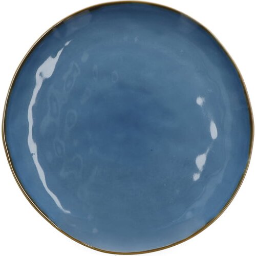 Rose & Tulipani Concerto - krožnik 27 cm - Blu Avio Cene