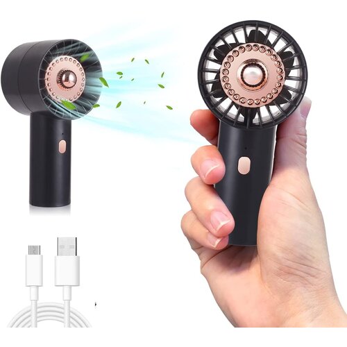 Venisymlis Prenosni Osebni Ventilator Za Polnjenje Usb (Črn), Primeren Za Notranjo In Zunanjo Uporabo, (22070311) Cene