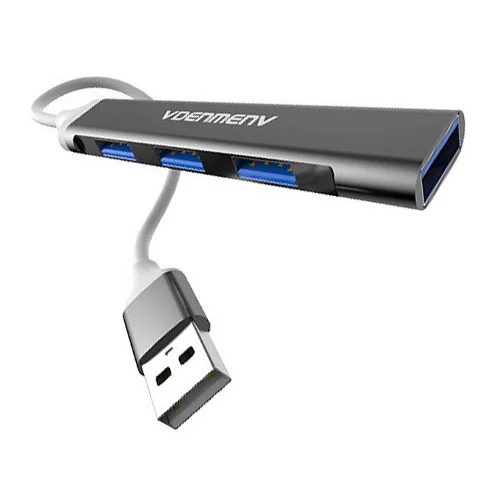 Denmen USB HUB razdelilec 4x USB 3.0 alumunij