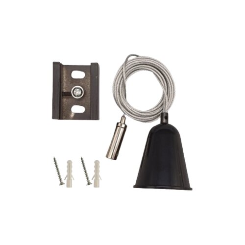  Trofazni set sajli, 2m, Crni Slike