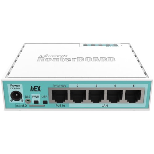 MikroTik (RB750Gr3) Gigabit heX, RouterOS L4, ruter Cene