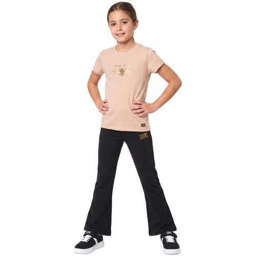 Leone 1947 Majice &amp;amp; Polo majice Girl Short Sleeves Gold 1947 Bež Slike