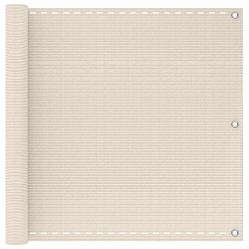  Zaštita od pogleda za balkon Krem 75 x 700 cm HDPE i Aluminij - Krem 75 x 700 cm Cene