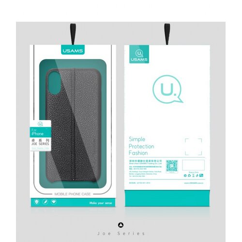 Usams Maska za telefon Joe za iPhone 7/ 8/ SE (2020)/ SE (2022) crna Slike