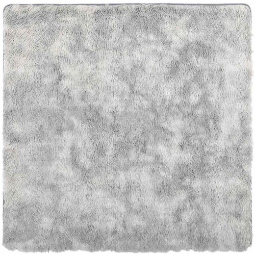 Maison Chic Visoka ko&scaron;ata Preproga, Rug svetlo siva 240x240 cm poliester, (22120617) Cene