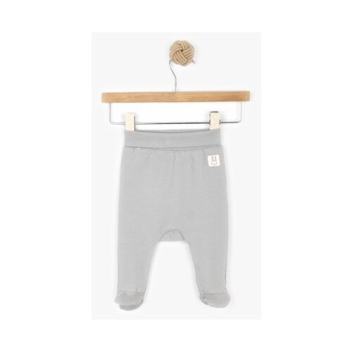 Just kiddin baby otroške dolge hlače s stopali blue Cene
