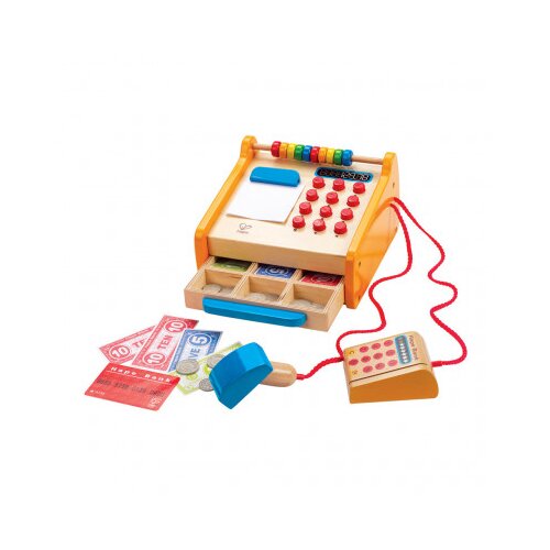Hape Dečija drvena kasa E3121B Slike