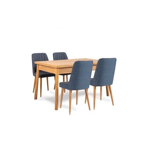 Hanah home trpezarijski set costa atlantic navy blue Cene