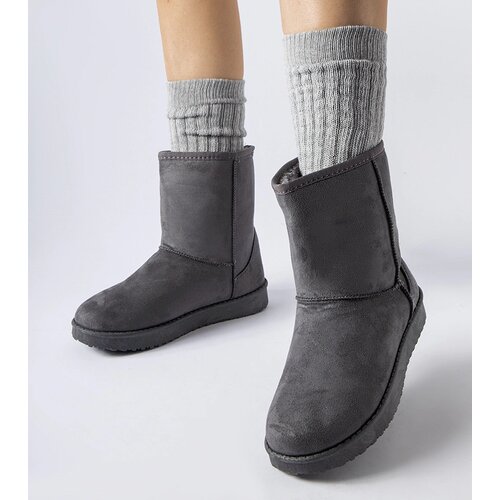 Gemre Gray insulated classic snow boots Libero Cene