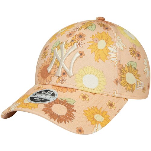 New Era Kape s šiltom 9FORTY New York Yankees Floral All Over Print Cap Oranžna Cene