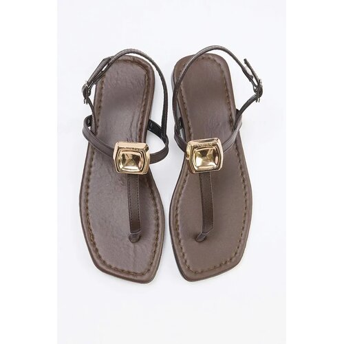 Trendyol Shoes Ženske sandale Takss26Sd00018, Smeđe Cene