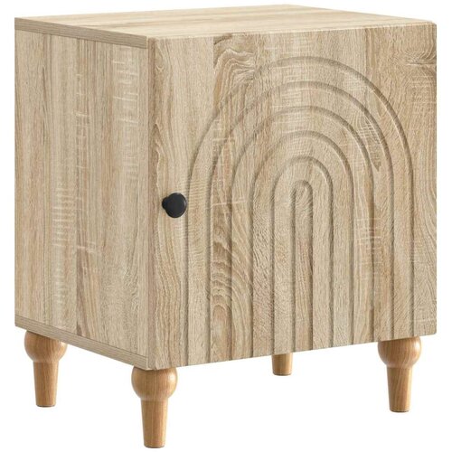 Noćni ormar Hrast sonoma 43 x 34 5 x 50 cm Konstruirano drvo - Hrast sonoma 1 Cene