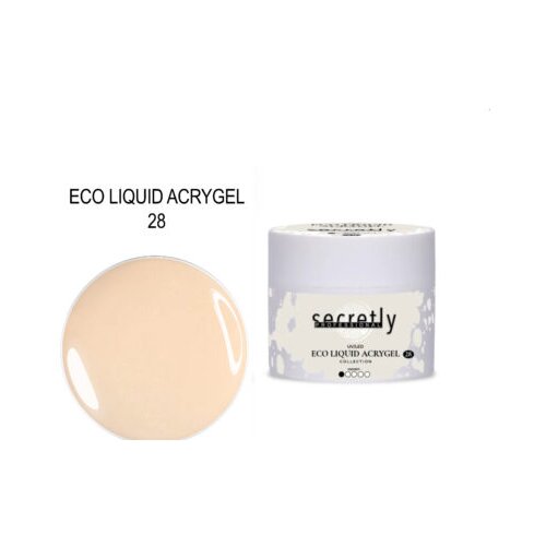  SECRETLY ECO LIQUID ACRYGEL 28 25ML Slike
