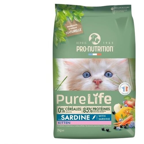 Pro Nutrition pure life cat hrana za mačke - kitten 8kg Slike